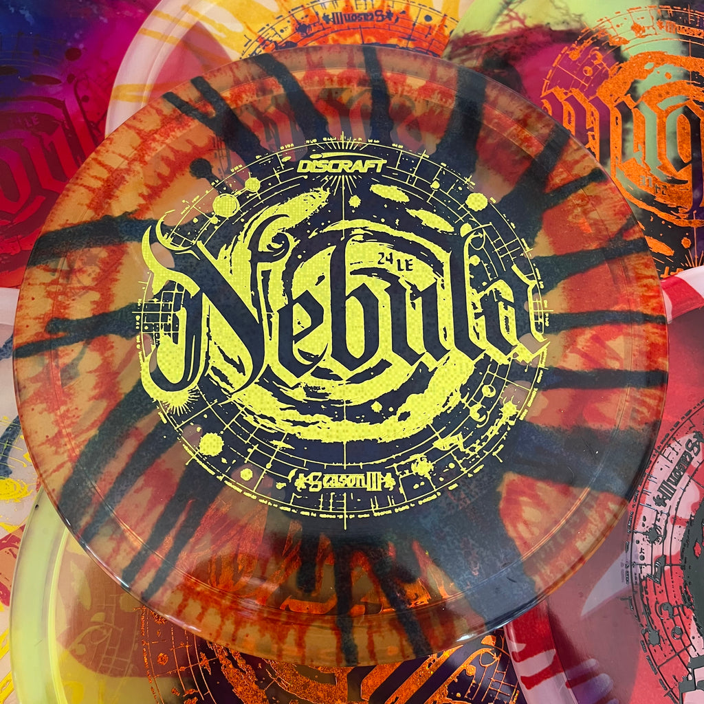 Discraft 2024 Ledgestone Season 3 Fly Dye Z Nebula 5/4/-0.5/2