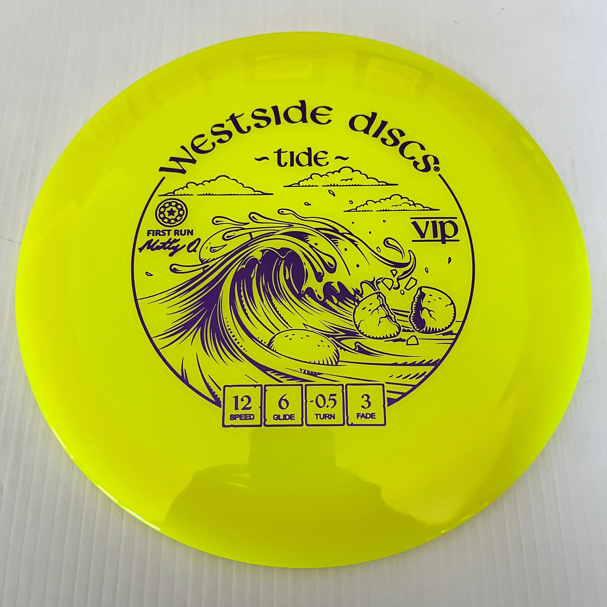 Westside Discs First Run Matty Orum VIP Tide 12/6/-0.5/3