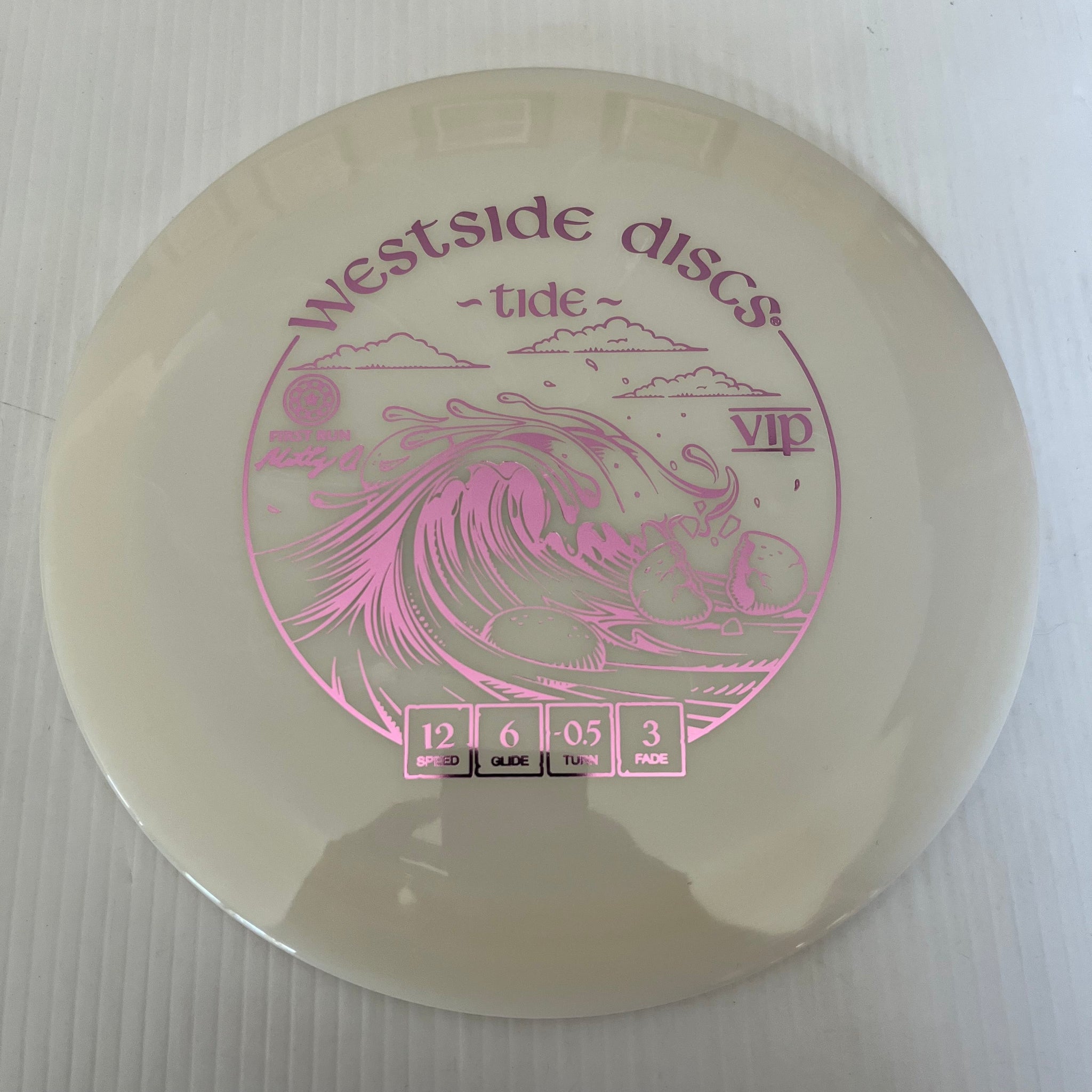 Westside Discs First Run Matty Orum VIP Tide 12/6/-0.5/3