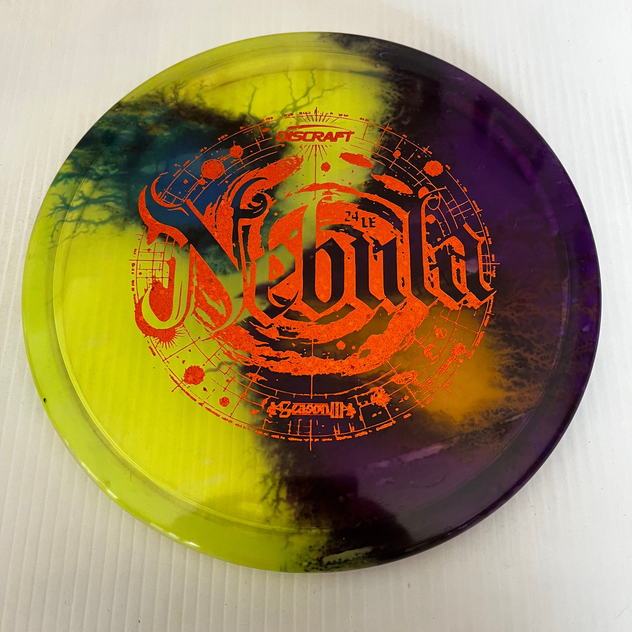Discraft 2024 Ledgestone Season 3 Fly Dye Z Nebula 5/4/-0.5/2