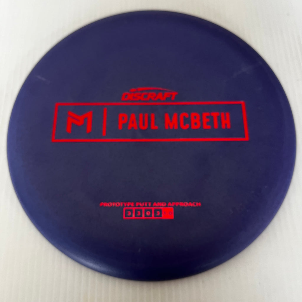 Discraft Paul McBeth Prototype Rubber Blend Kratos 3/3/0/3 (1)
