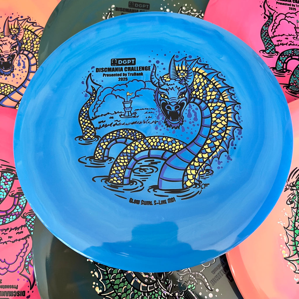 Discmania Challenge Glow Swirl S-Line MD1 5/6/0/0