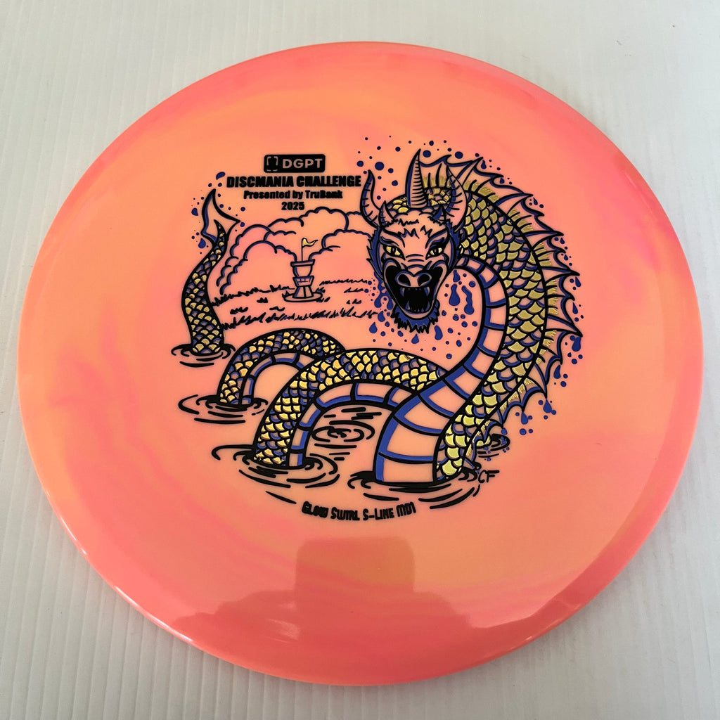Discmania Challenge Glow Swirl S-Line MD1 5/6/0/0