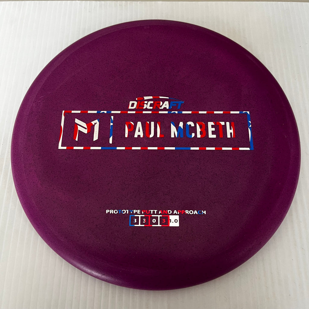 Discraft Paul McBeth Prototype Rubber Blend Kratos 3/3/0/3 (1)