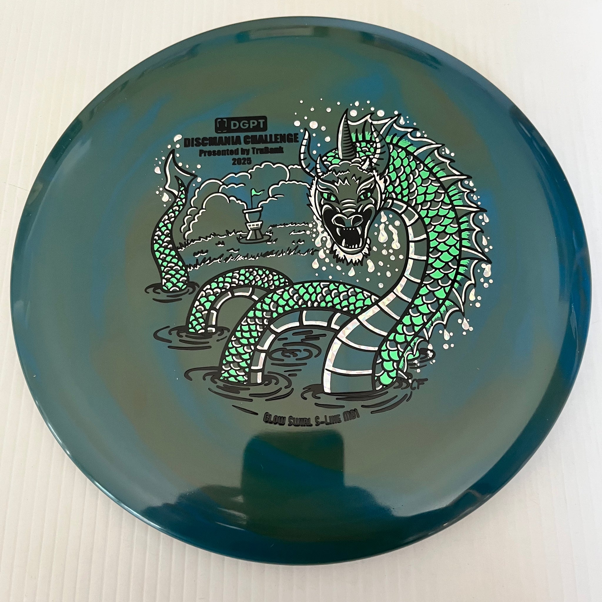 Discmania Challenge Glow Swirl S-Line MD1 5/6/0/0