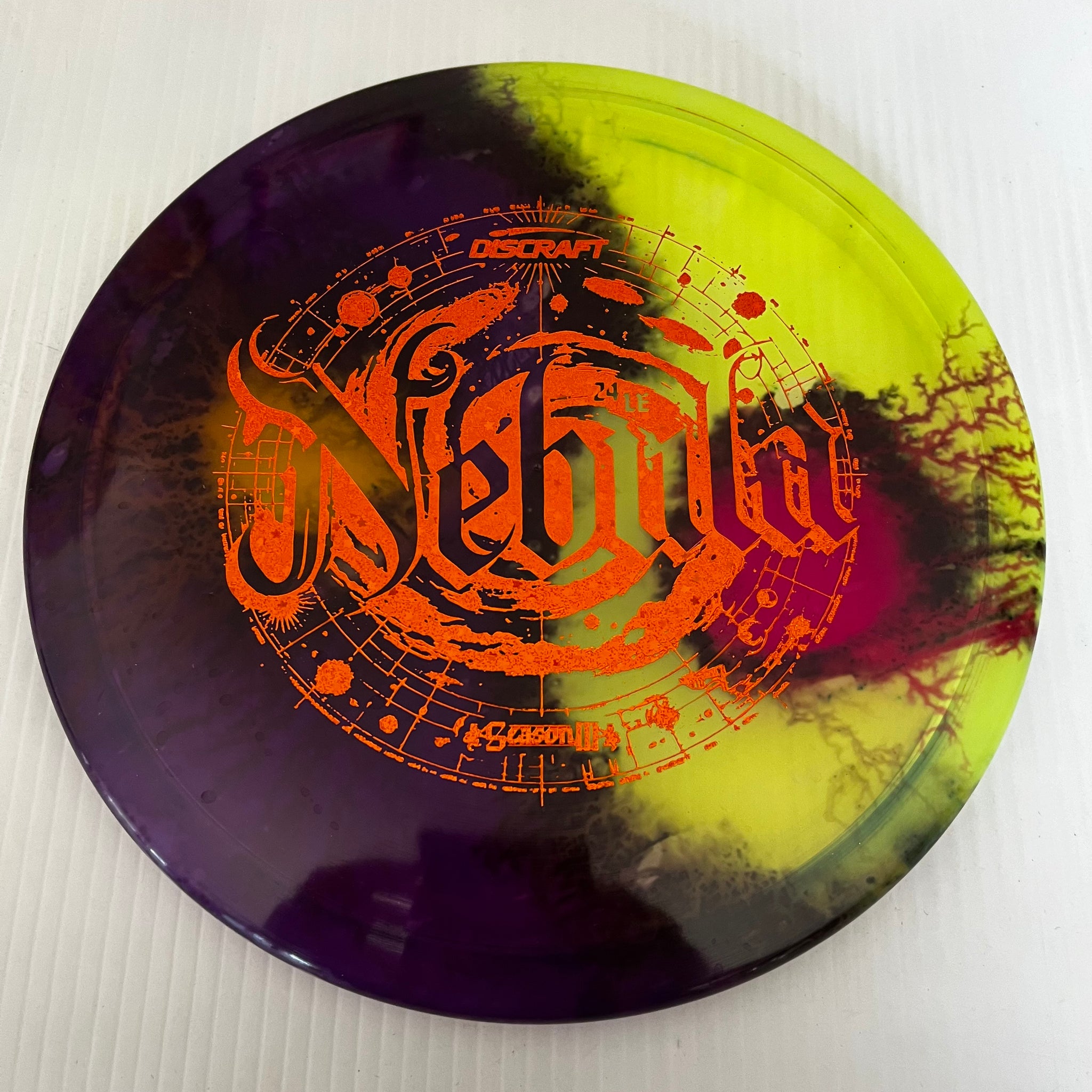 Discraft 2024 Ledgestone Season 3 Fly Dye Z Nebula 5/4/-0.5/2