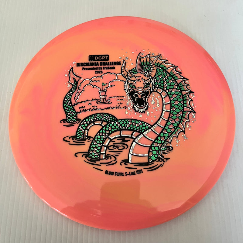 Discmania Challenge Glow Swirl S-Line MD1 5/6/0/0