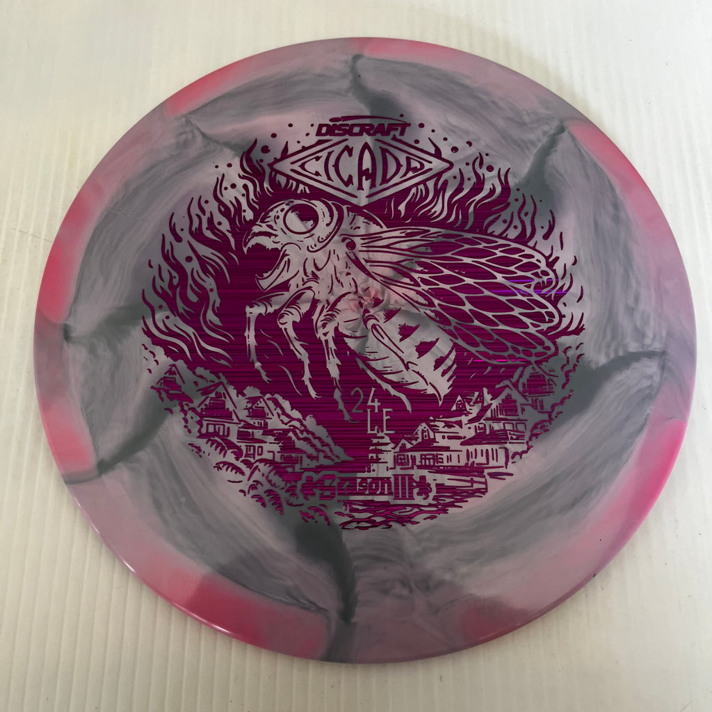 Discraft 2024 Ledgestone Season 3 Swirly ESP Cicada 7/6/-1/1