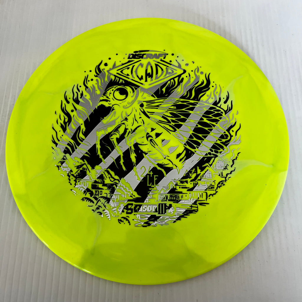 Discraft 2024 Ledgestone Season 3 Swirly ESP Cicada 7/6/-1/1