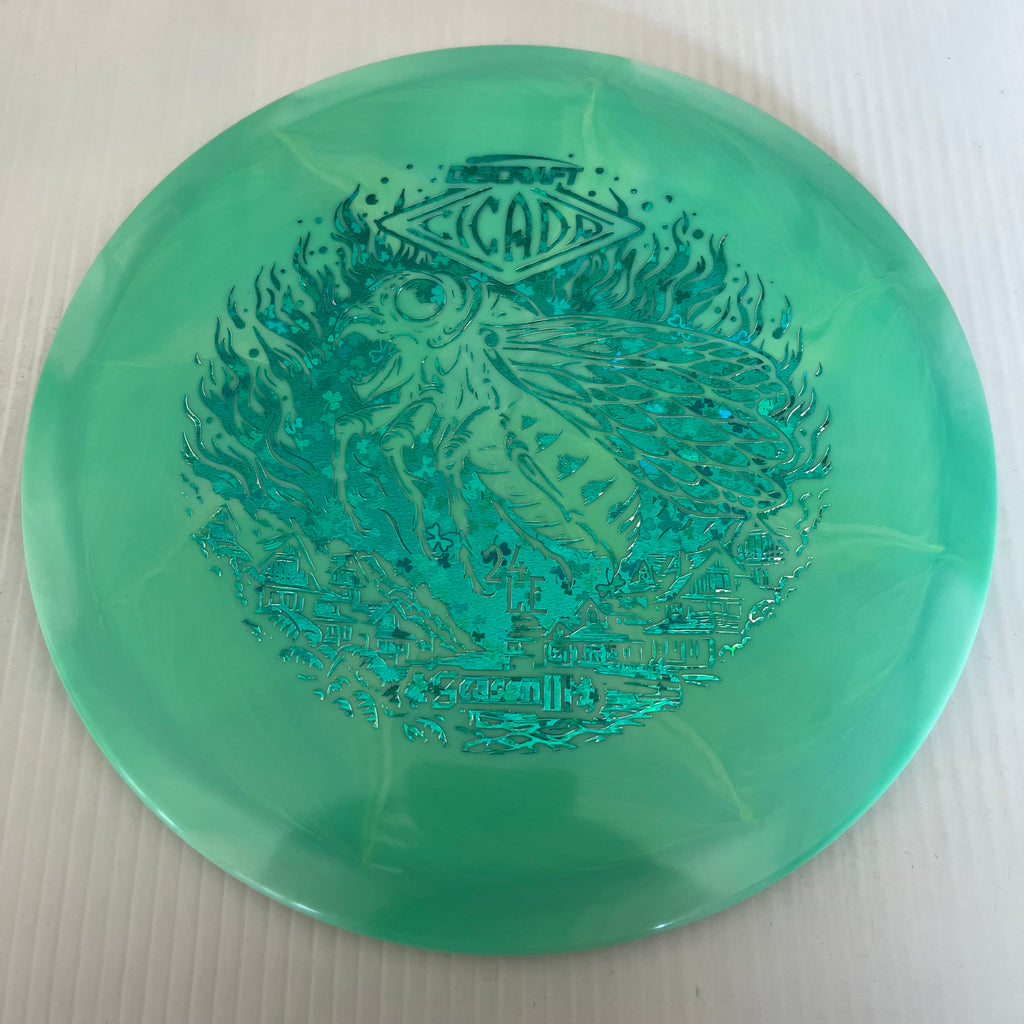 Discraft 2024 Ledgestone Season 3 Swirly ESP Cicada 7/6/-1/1
