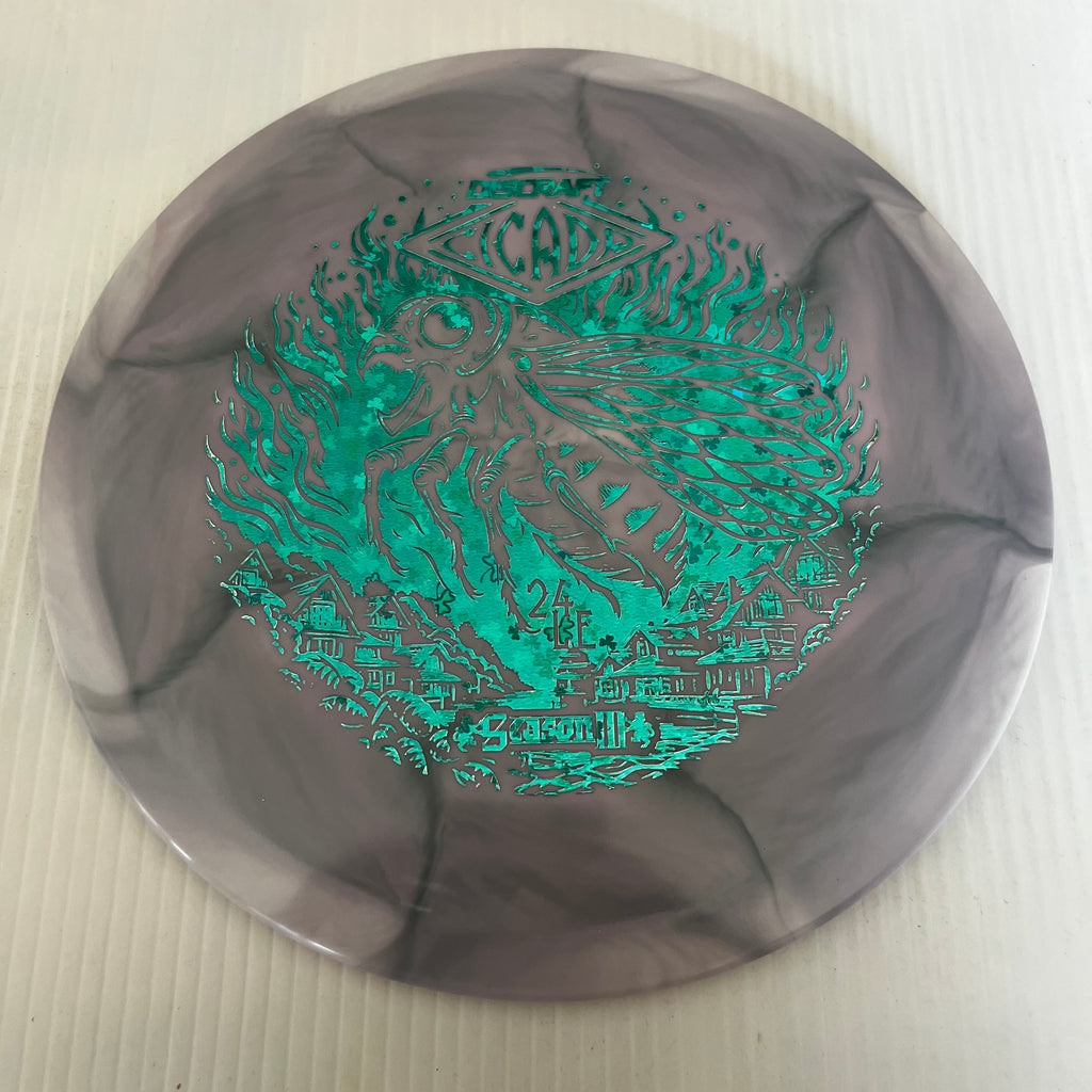 Discraft 2024 Ledgestone Season 3 Swirly ESP Cicada 7/6/-1/1