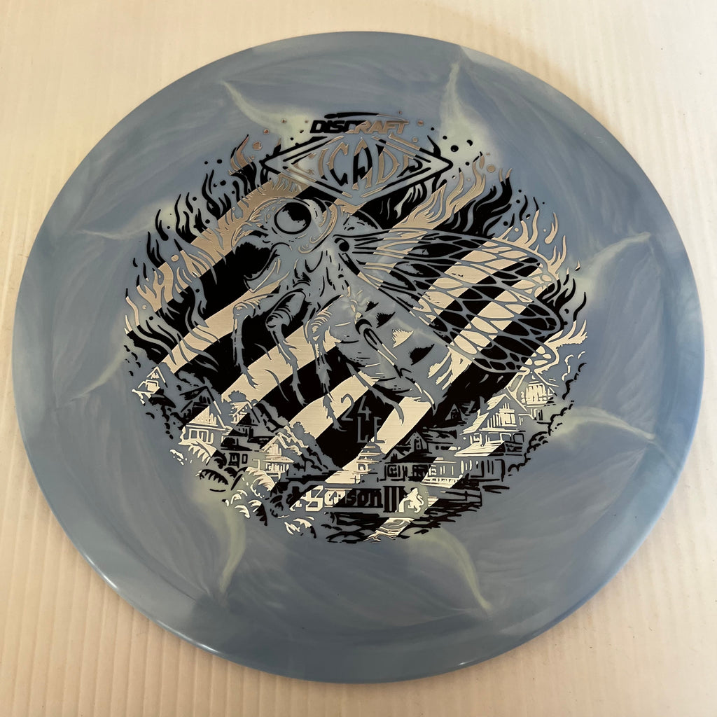 Discraft 2024 Ledgestone Season 3 Swirly ESP Cicada 7/6/-1/1