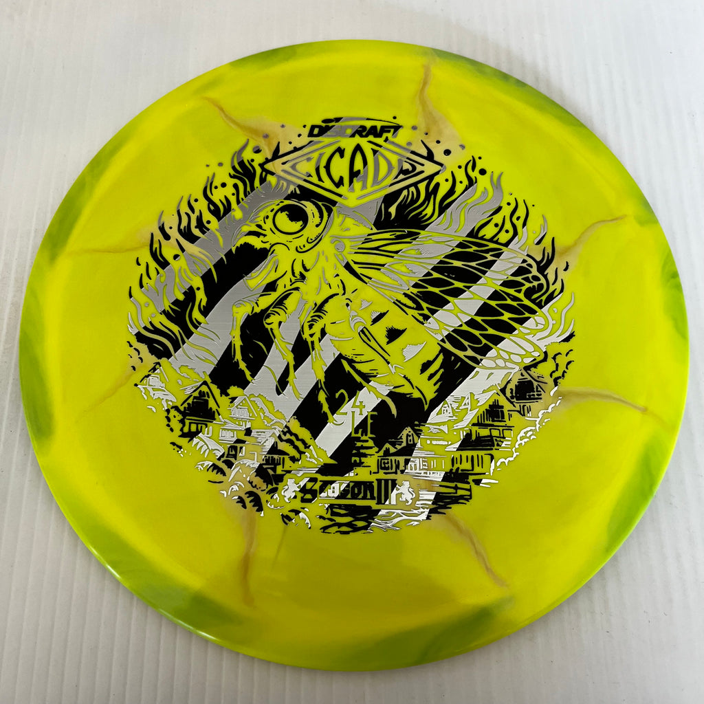 Discraft 2024 Ledgestone Season 3 Swirly ESP Cicada 7/6/-1/1