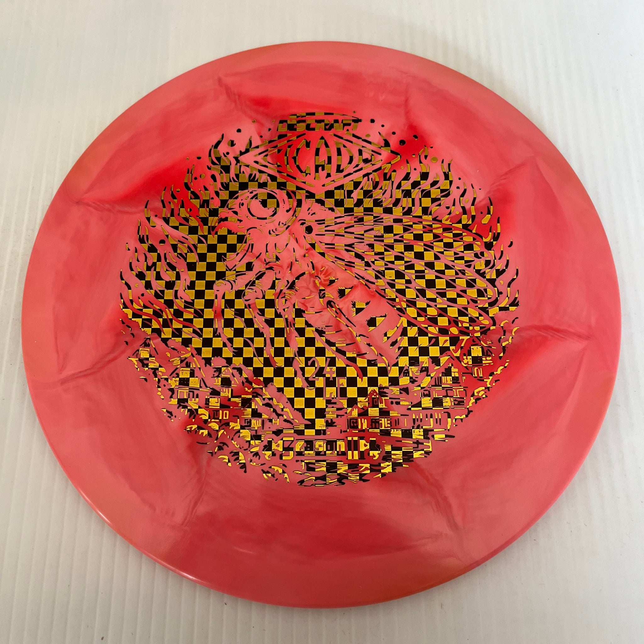 Discraft 2024 Ledgestone Season 3 Swirly ESP Cicada 7/6/-1/1