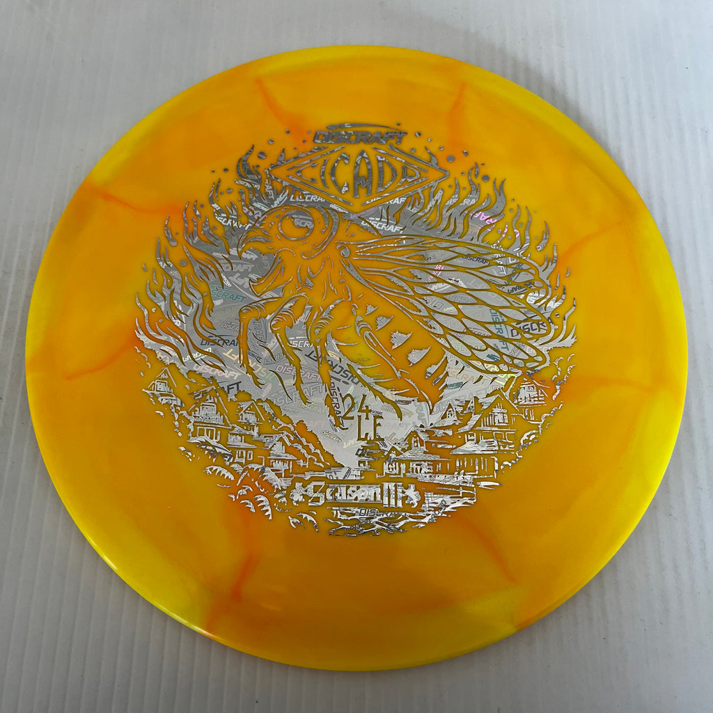 Discraft 2024 Ledgestone Season 3 Swirly ESP Cicada 7/6/-1/1