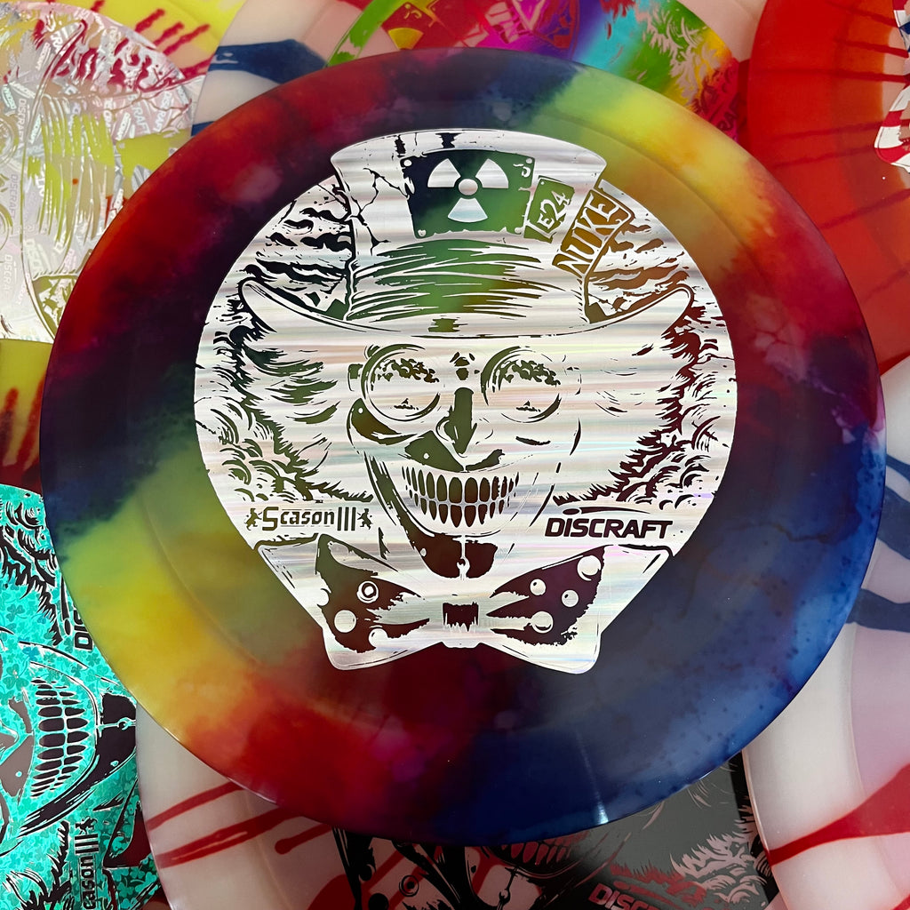 Discraft 2024 Ledgestone Season 3 Fly Dye Glow Z Nuke 13/5/-1/3