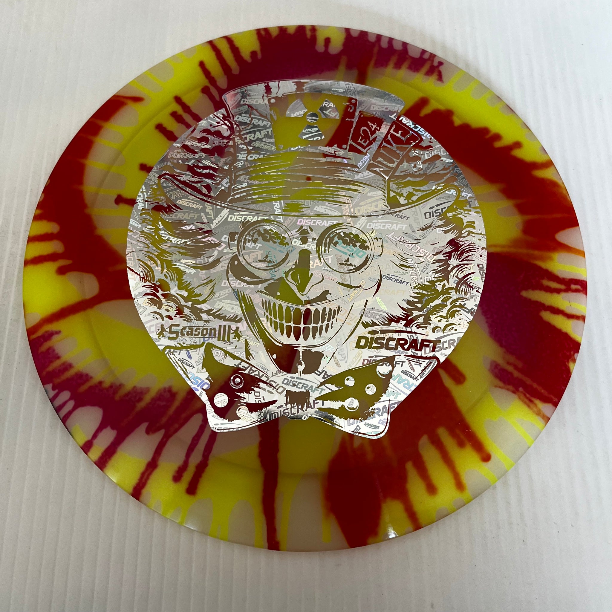 Discraft 2024 Ledgestone Season 3 Fly Dye Glow Z Nuke 13/5/-1/3