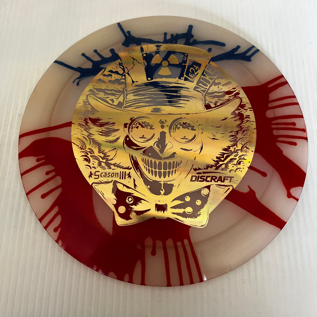 Discraft 2024 Ledgestone Season 3 Fly Dye Glow Z Nuke 13/5/-1/3