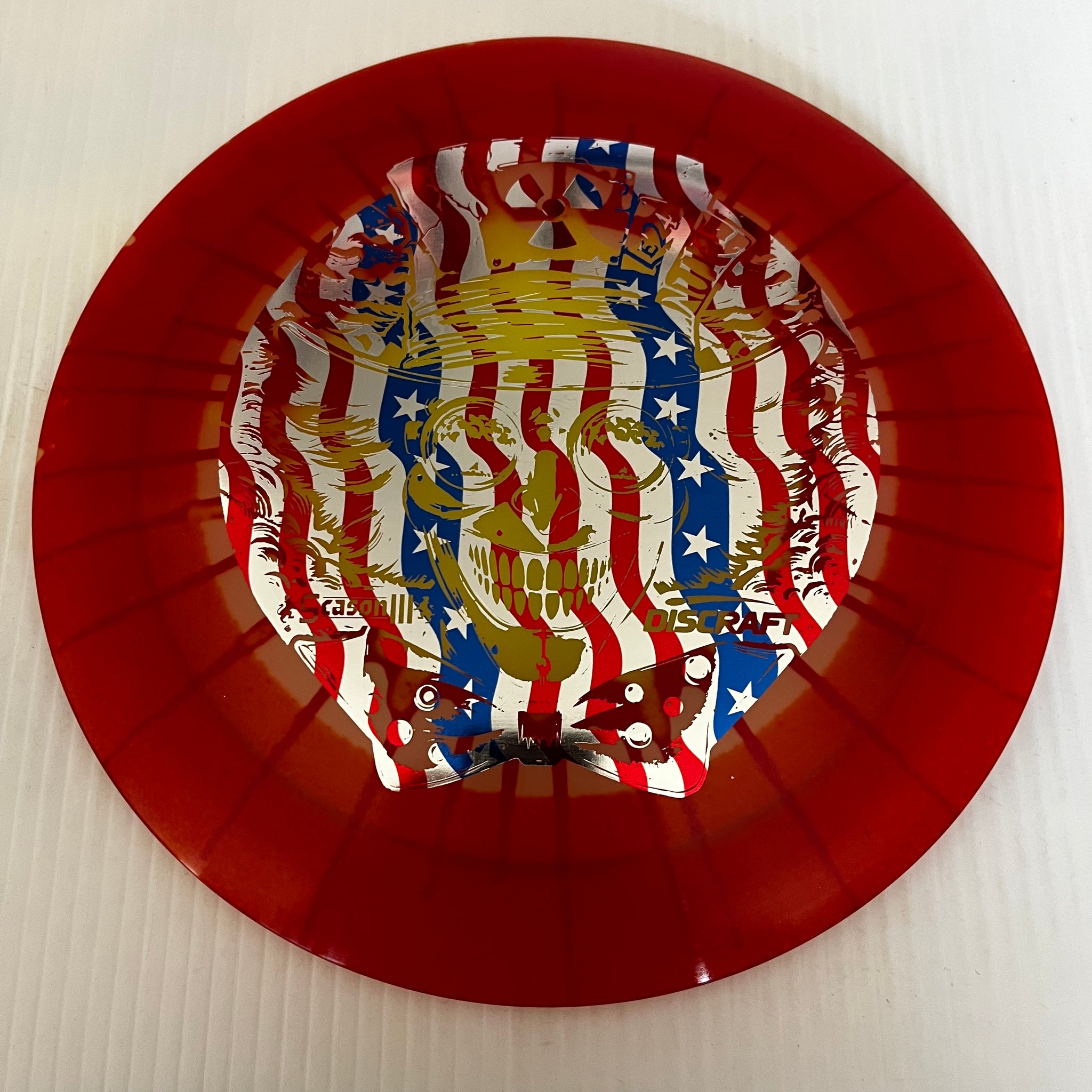 Discraft 2024 Ledgestone Season 3 Fly Dye Glow Z Nuke 13/5/-1/3