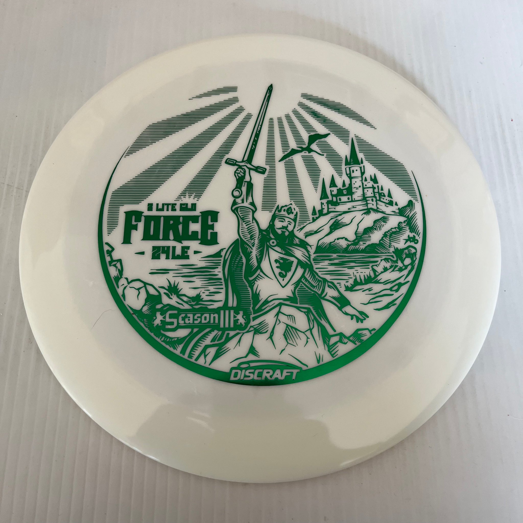 Discraft 2024 Ledgestone Season 3 Lightweight Glow Z Force 12/5/0/3