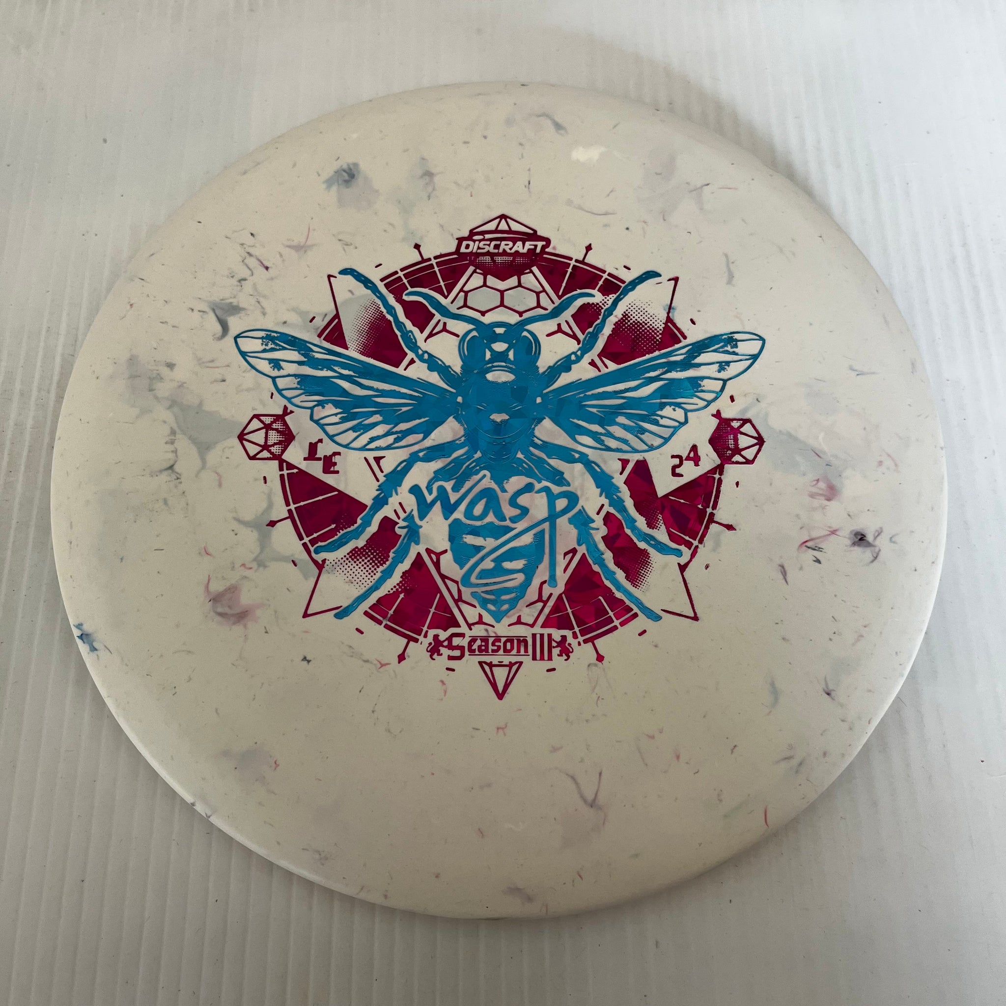 Discraft 2024 Ledgestone Season 3 Jawbreaker Glow Wasp 5/3/0/2