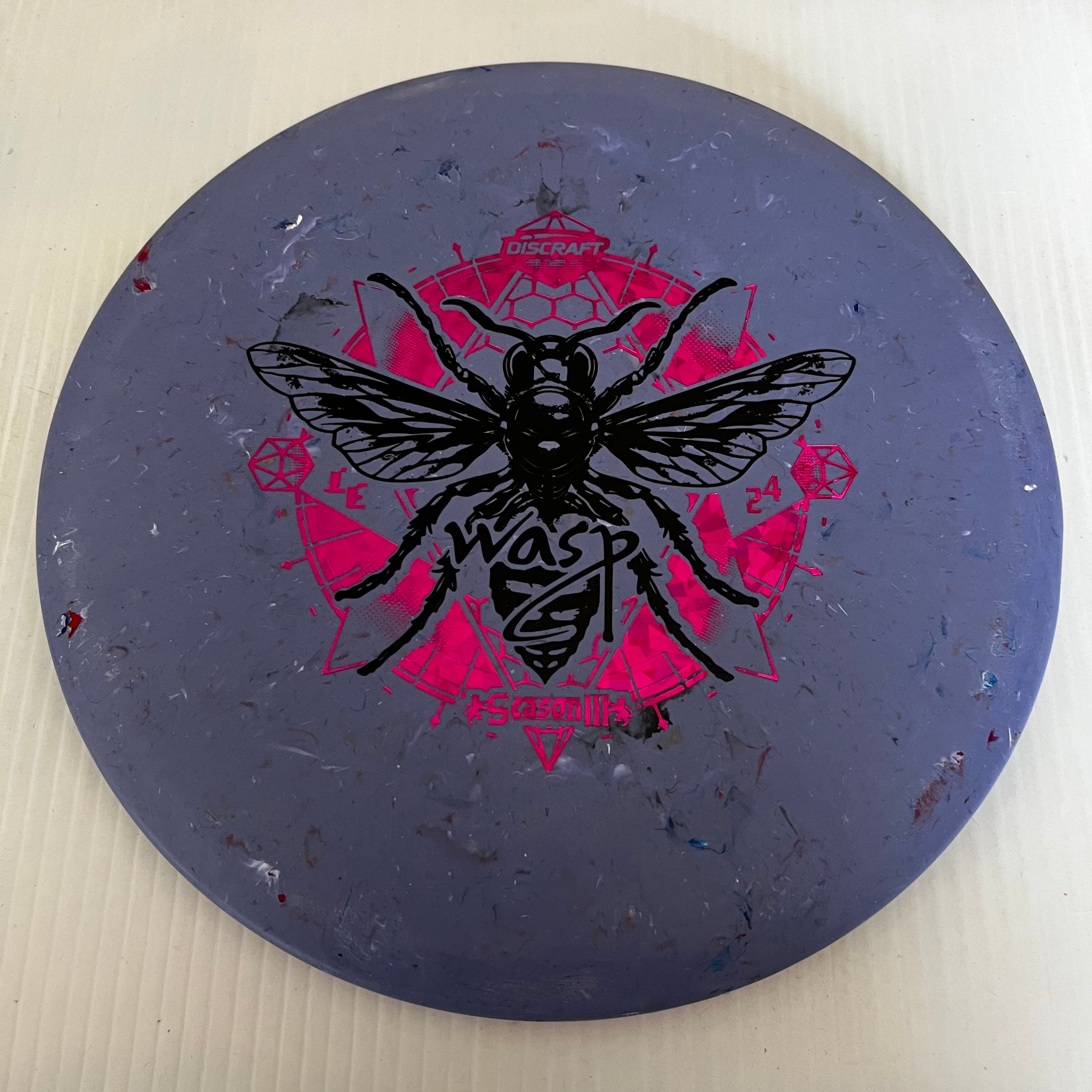 Discraft 2024 Ledgestone Season 3 Jawbreaker Glow Wasp 5/3/0/2
