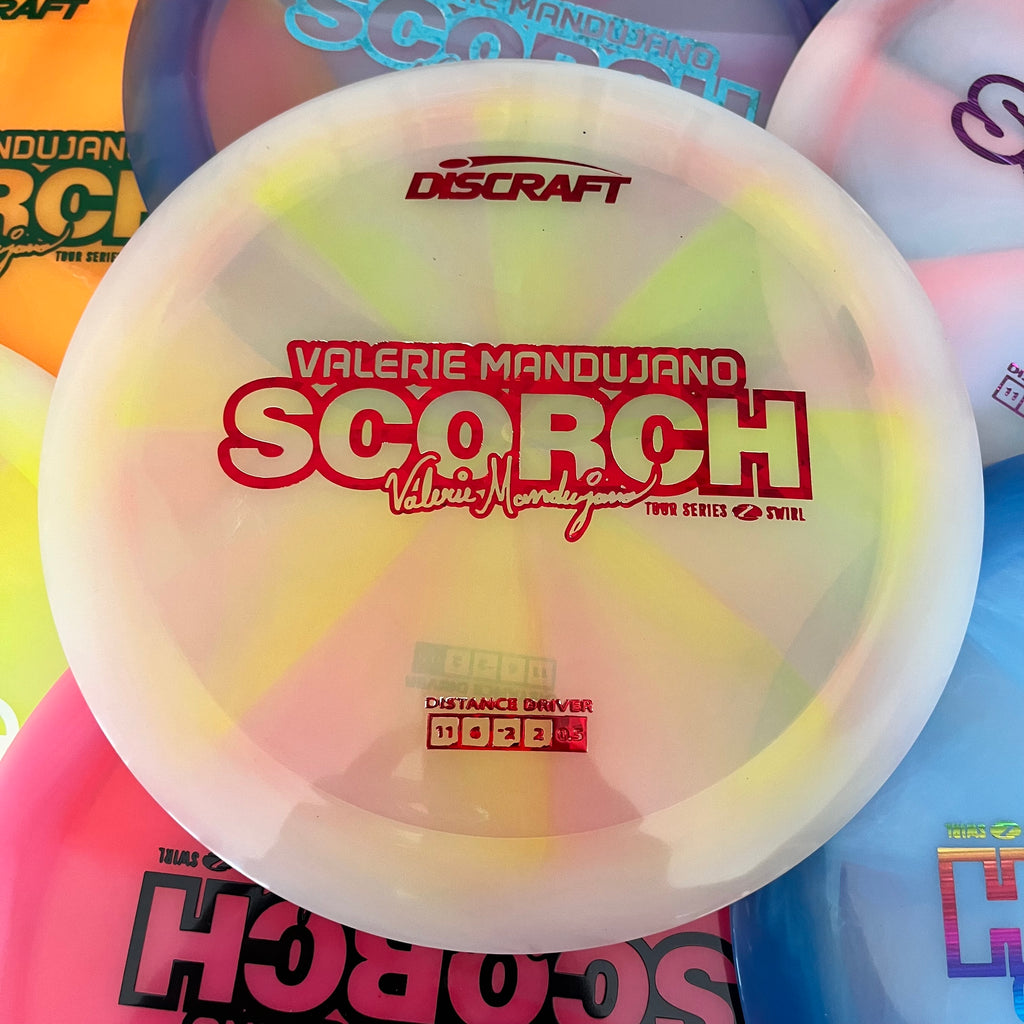 Discraft 2025 Valerie Mandujano Tour Series Z Swirl Blend Scorch 11/6/-2/-2
