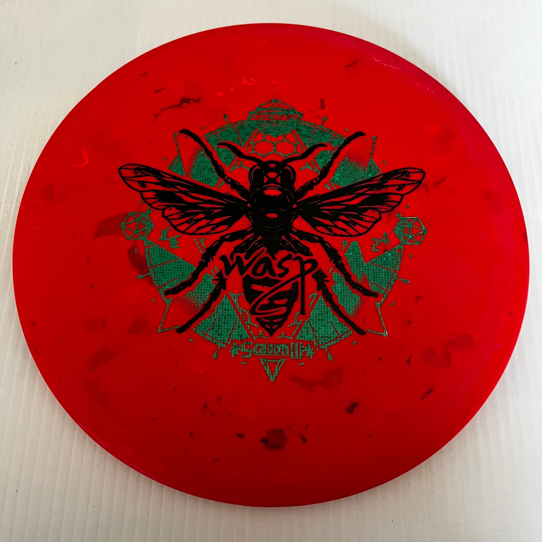 Discraft 2024 Ledgestone Season 3 Jawbreaker Glow Wasp 5/3/0/2