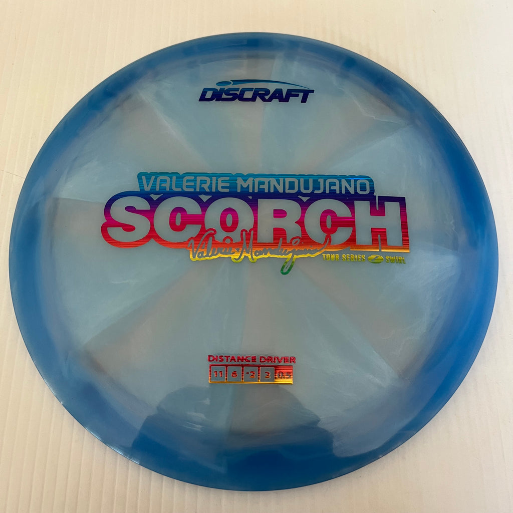 Discraft 2025 Valerie Mandujano Tour Series Z Swirl Blend Scorch 11/6/-2/-2