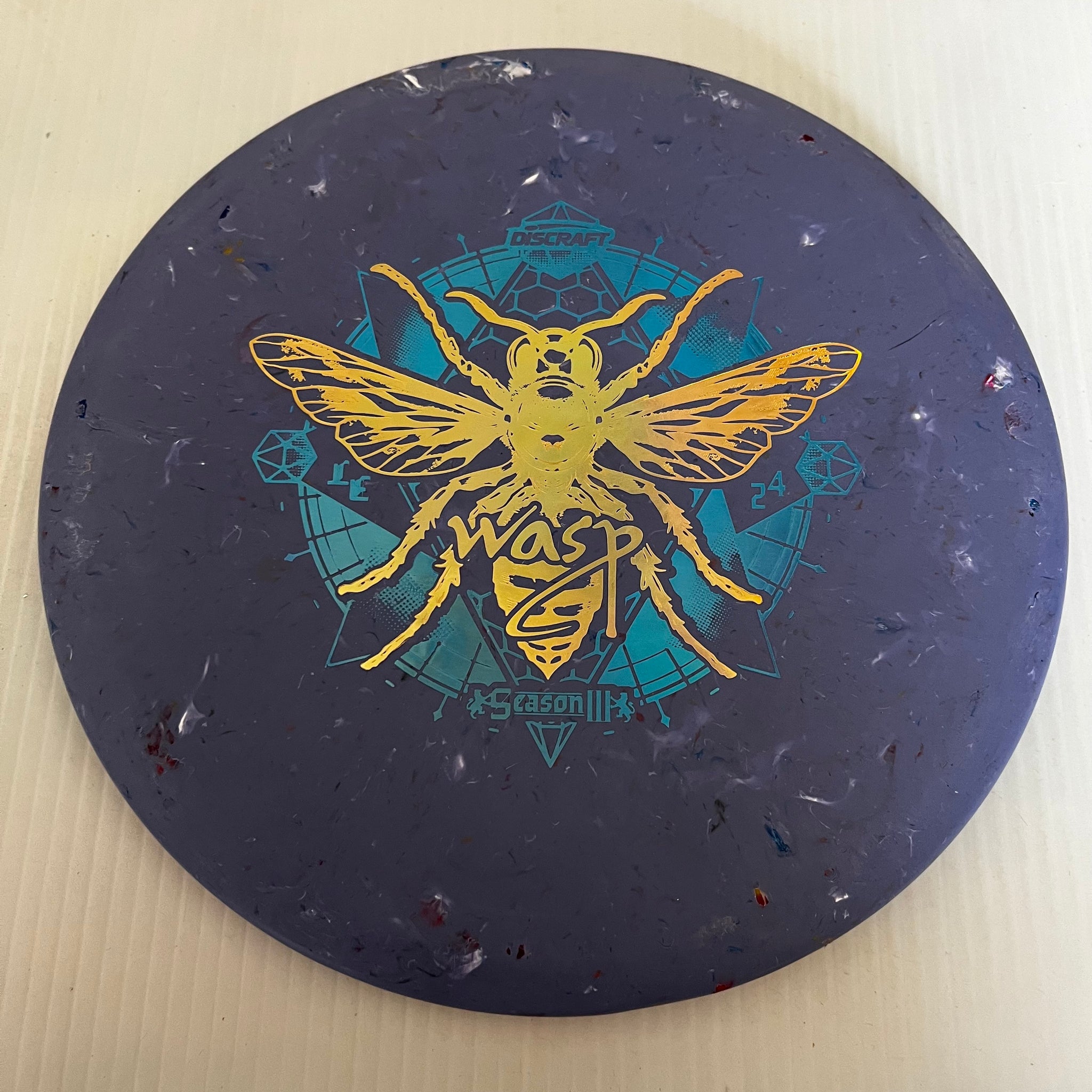 Discraft 2024 Ledgestone Season 3 Jawbreaker Glow Wasp 5/3/0/2