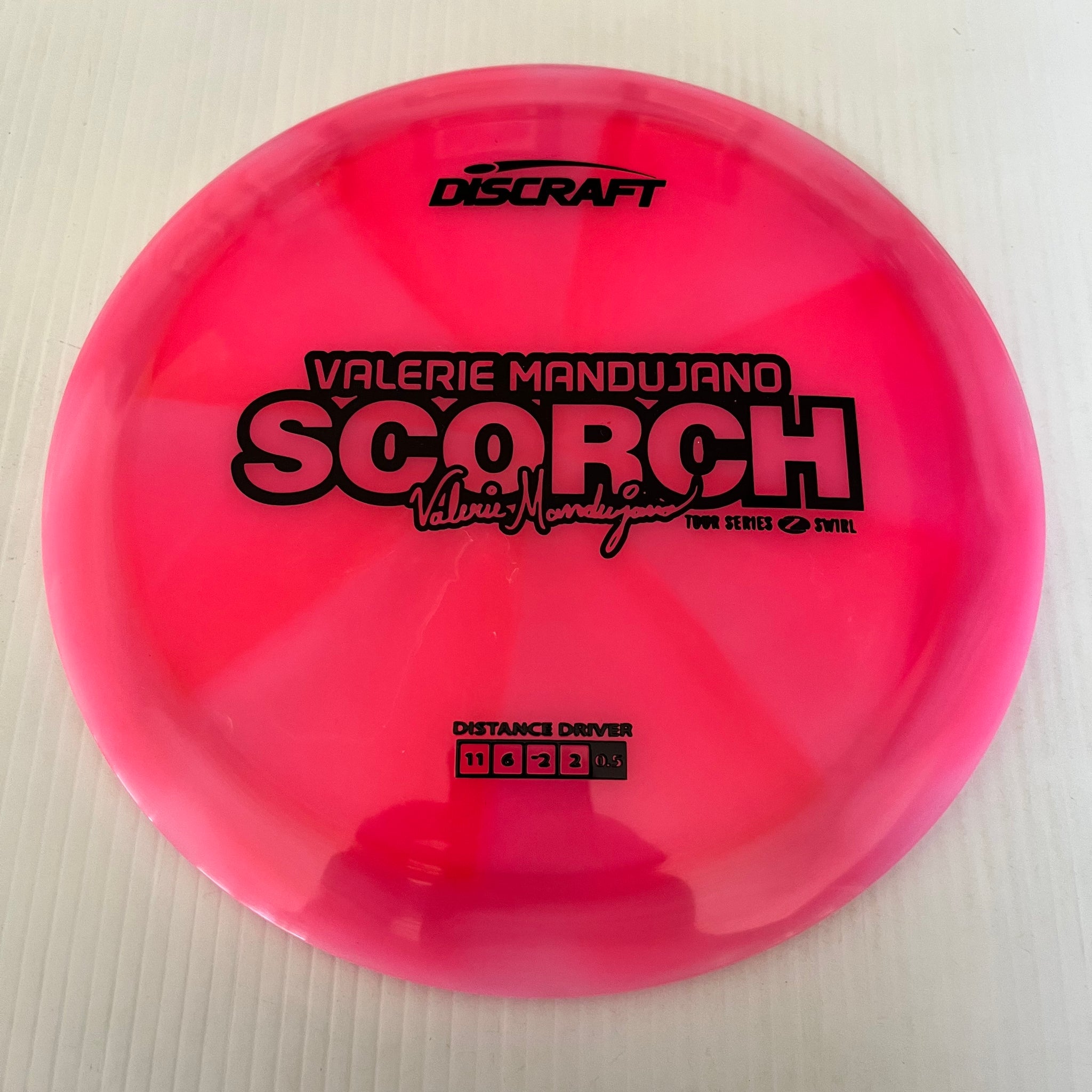 Discraft 2025 Valerie Mandujano Tour Series Z Swirl Blend Scorch 11/6/-2/-2