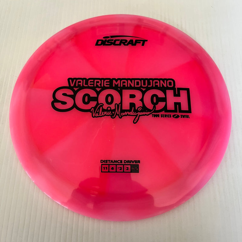 Discraft 2025 Valerie Mandujano Tour Series Z Swirl Blend Scorch 11/6/-2/-2