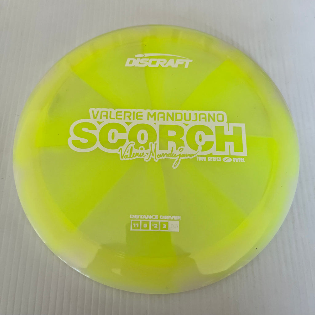 Discraft 2025 Valerie Mandujano Tour Series Z Swirl Blend Scorch 11/6/-2/-2