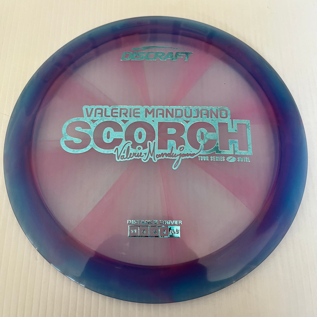 Discraft 2025 Valerie Mandujano Tour Series Z Swirl Blend Scorch 11/6/-2/-2