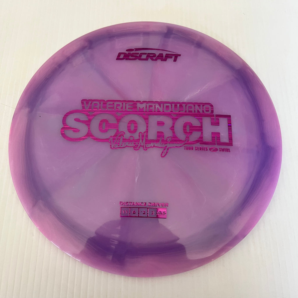 Discraft 2025 Valerie Mandujano Tour Series Z Swirl Blend Scorch 11/6/-2/-2