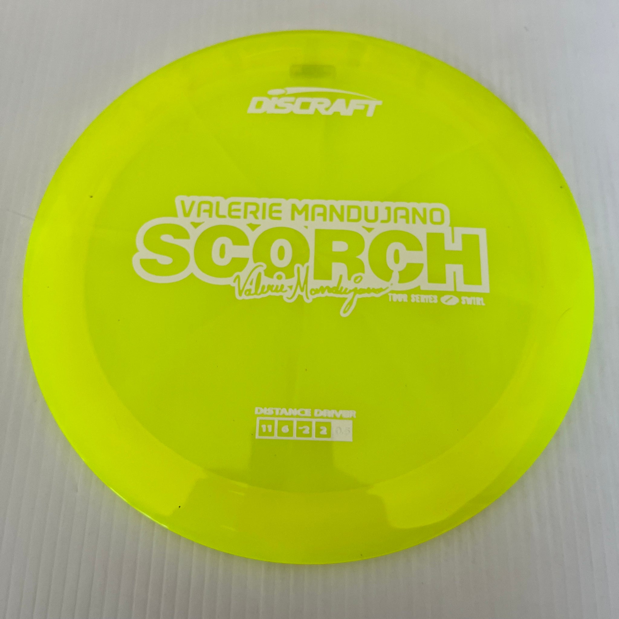 Discraft 2025 Valerie Mandujano Tour Series Z Swirl Blend Scorch 11/6/-2/-2