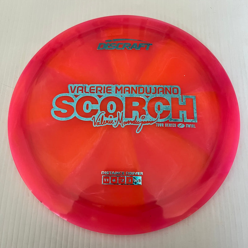 Discraft 2025 Valerie Mandujano Tour Series Z Swirl Blend Scorch 11/6/-2/-2