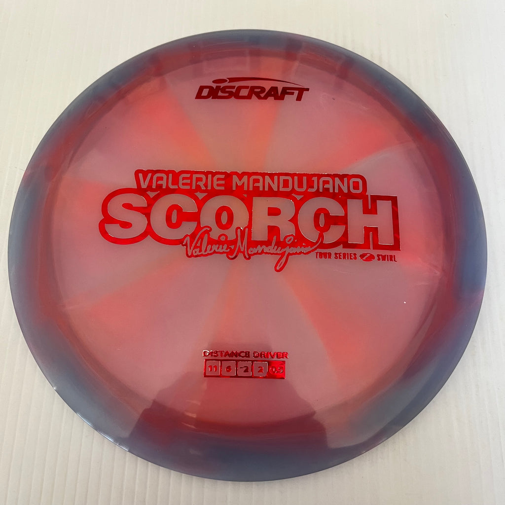 Discraft 2025 Valerie Mandujano Tour Series Z Swirl Blend Scorch 11/6/-2/-2