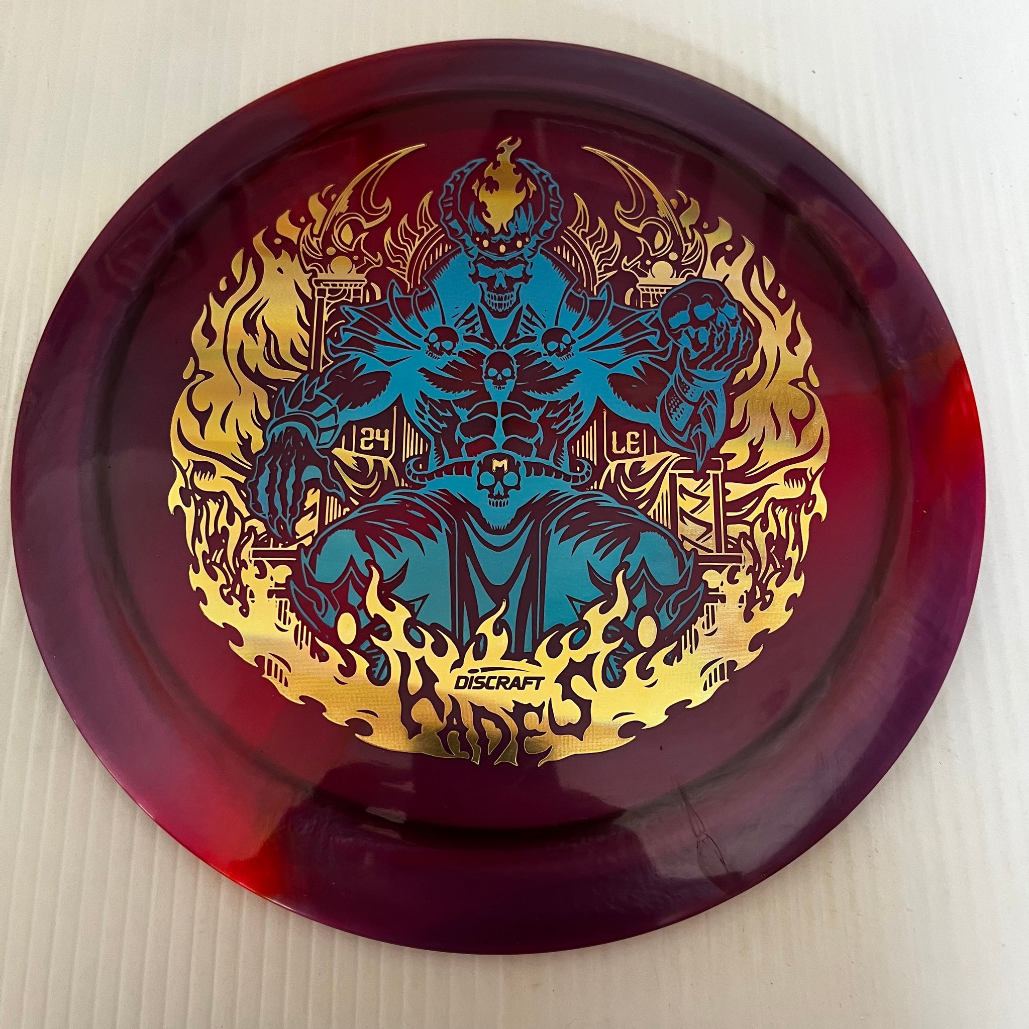 Discraft 2024 Ledgestone Season 3 Swirly Z Hades 12/6/-3/2