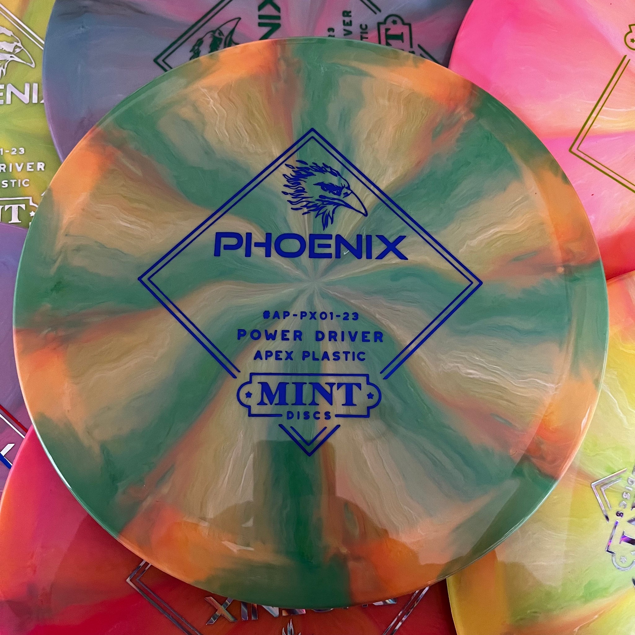 Mint Discs Swirly Apex Phoenix 9/3/0/4