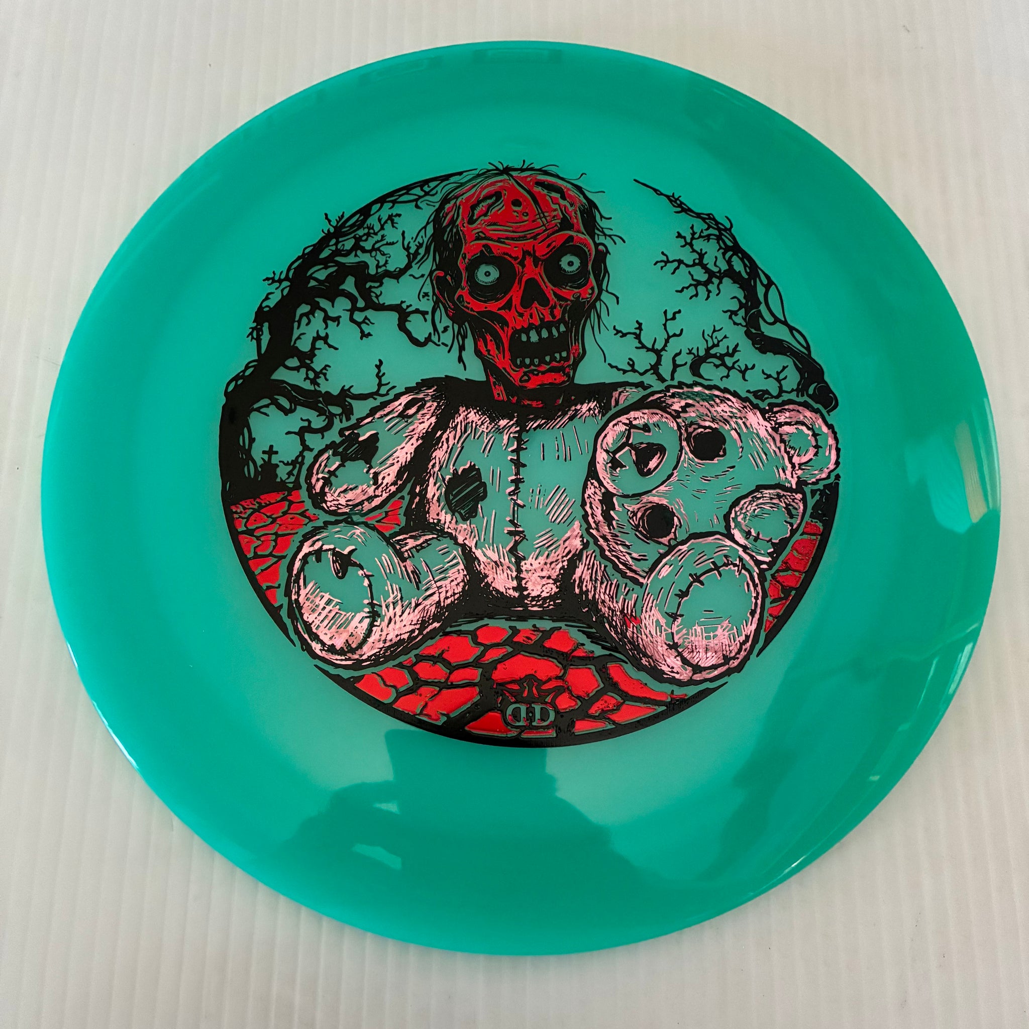 Dynamic Discs 2025 Halloween Bearly Alive Lucid Moonshine Glow Heist 12/5/-1.5/2