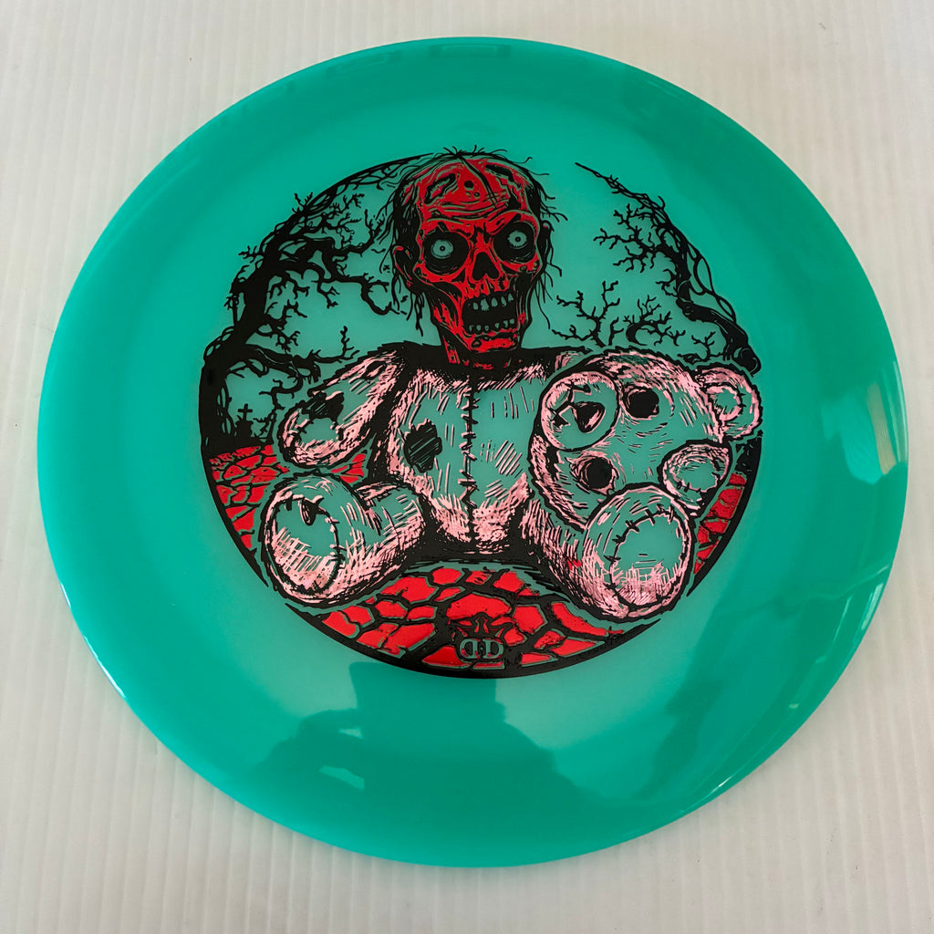Dynamic Discs 2025 Halloween Bearly Alive Lucid Moonshine Glow Heist 12/5/-1.5/2