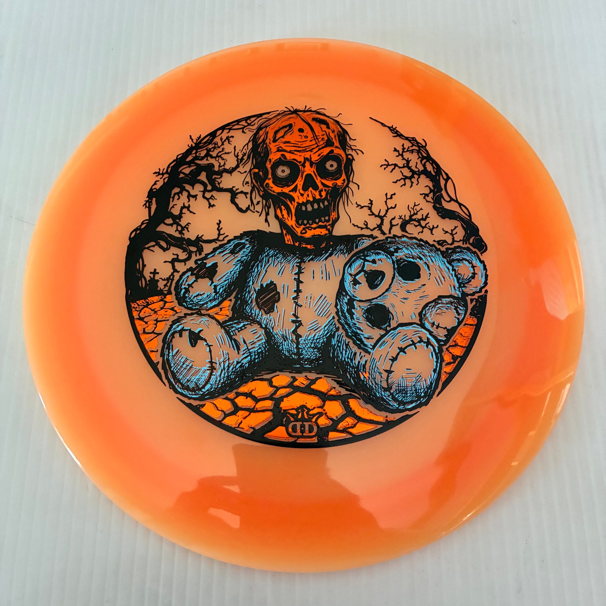 Dynamic Discs 2025 Halloween Bearly Alive Lucid Moonshine Glow Heist 12/5/-1.5/2