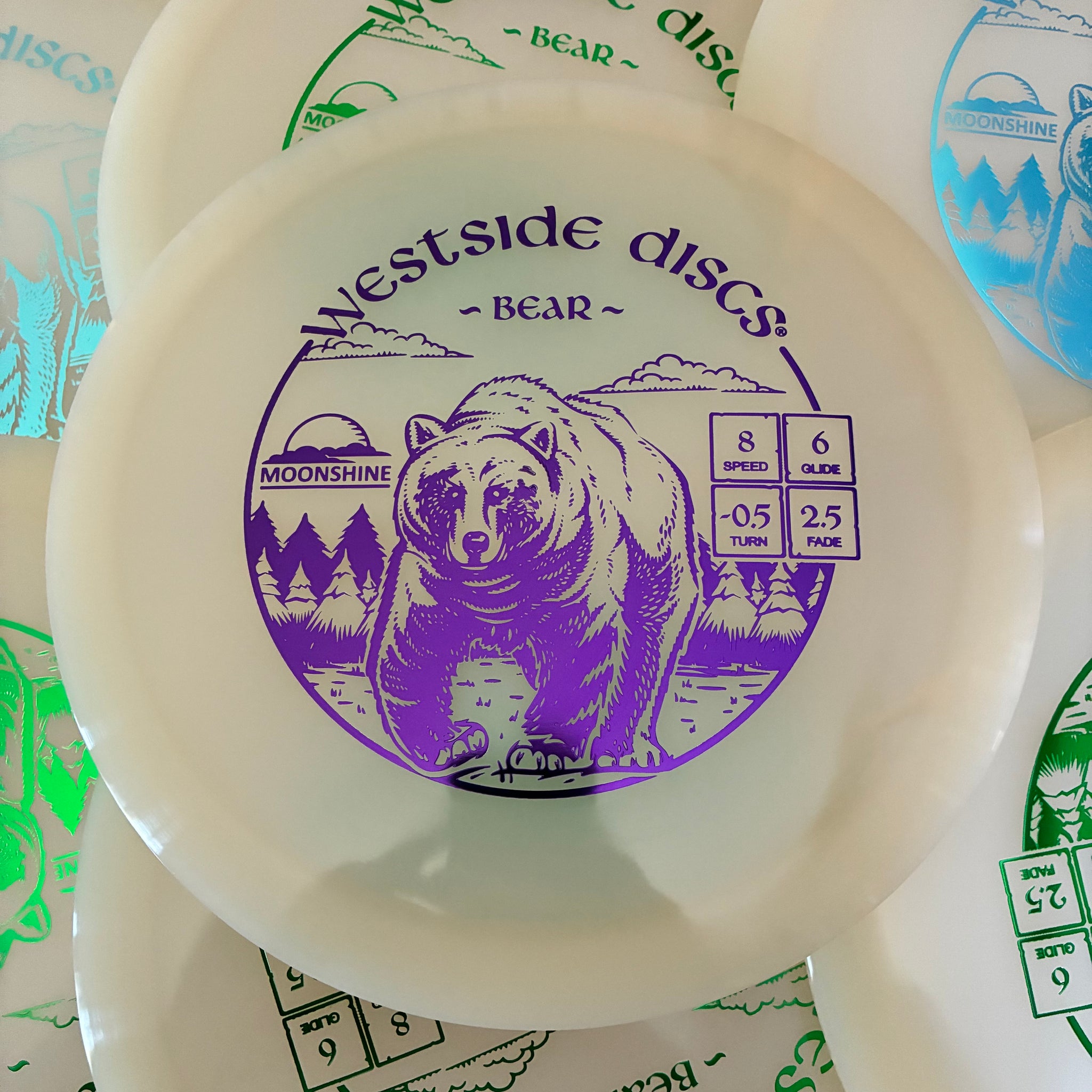 Westside Discs VIP Moonshine Glow Bear 8/6/-0.5/2.5