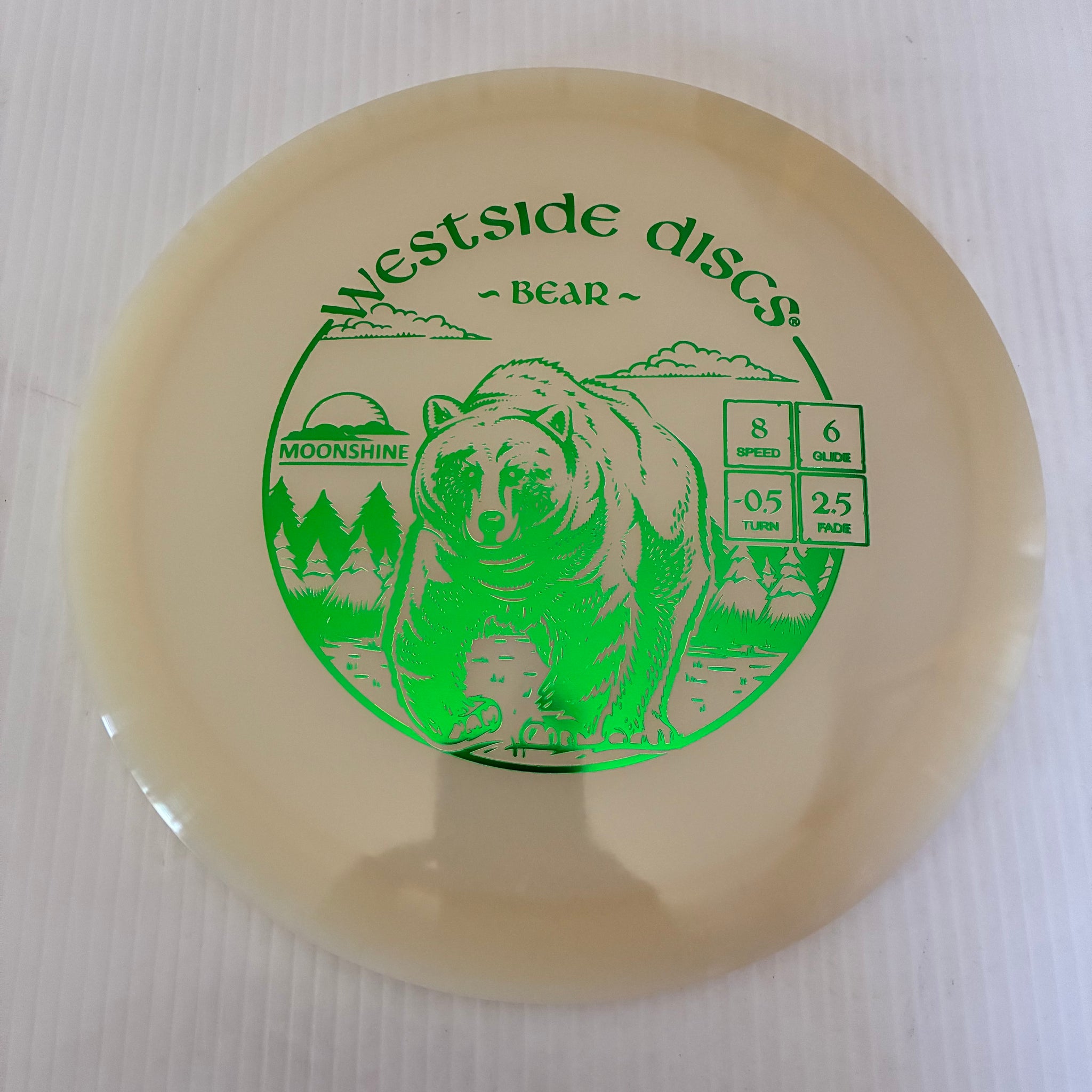 Westside Discs VIP Moonshine Glow Bear 8/6/-0.5/2.5