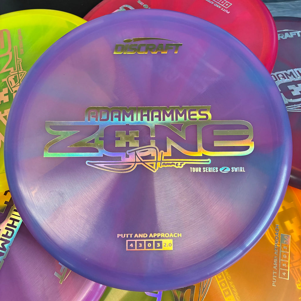 Discraft 2025 Adam Hammes Tour Series Z Swirl Blend Zone 4/3/0/3