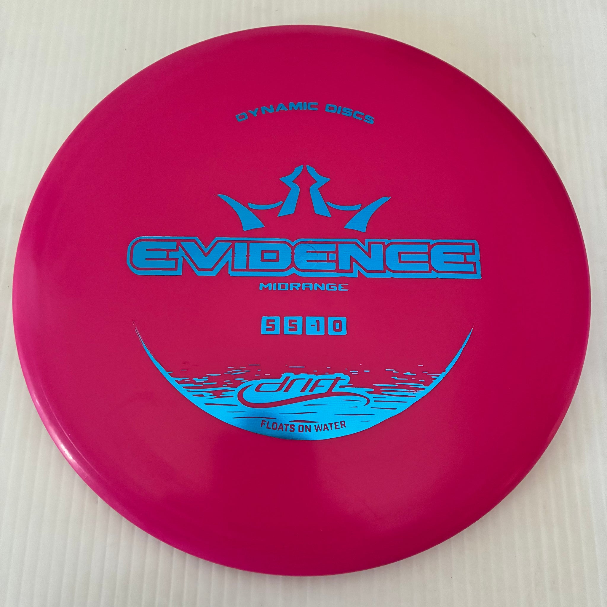 Dynamic Discs Drift Evidence 5/5/-1/0