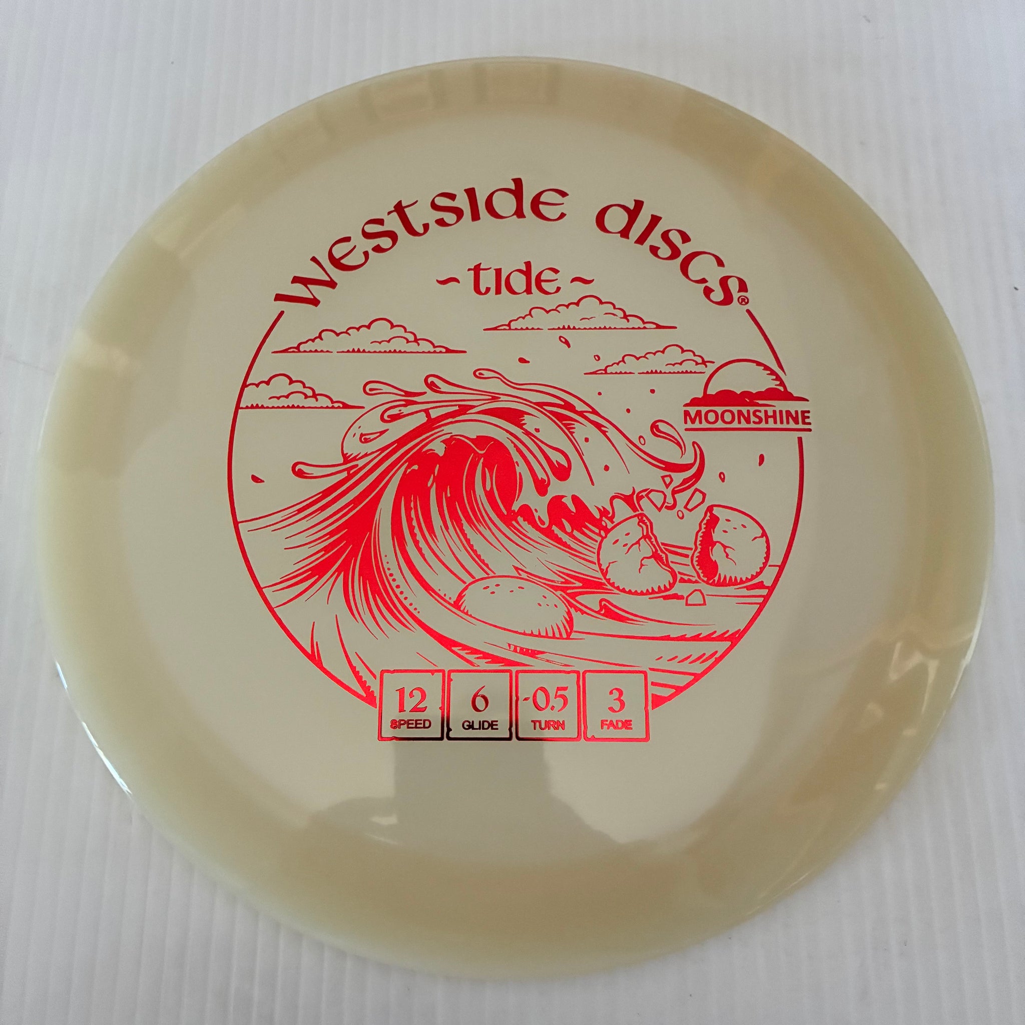 Westside Discs VIP Moonshine Glow Tide 12/6/-0.5/3