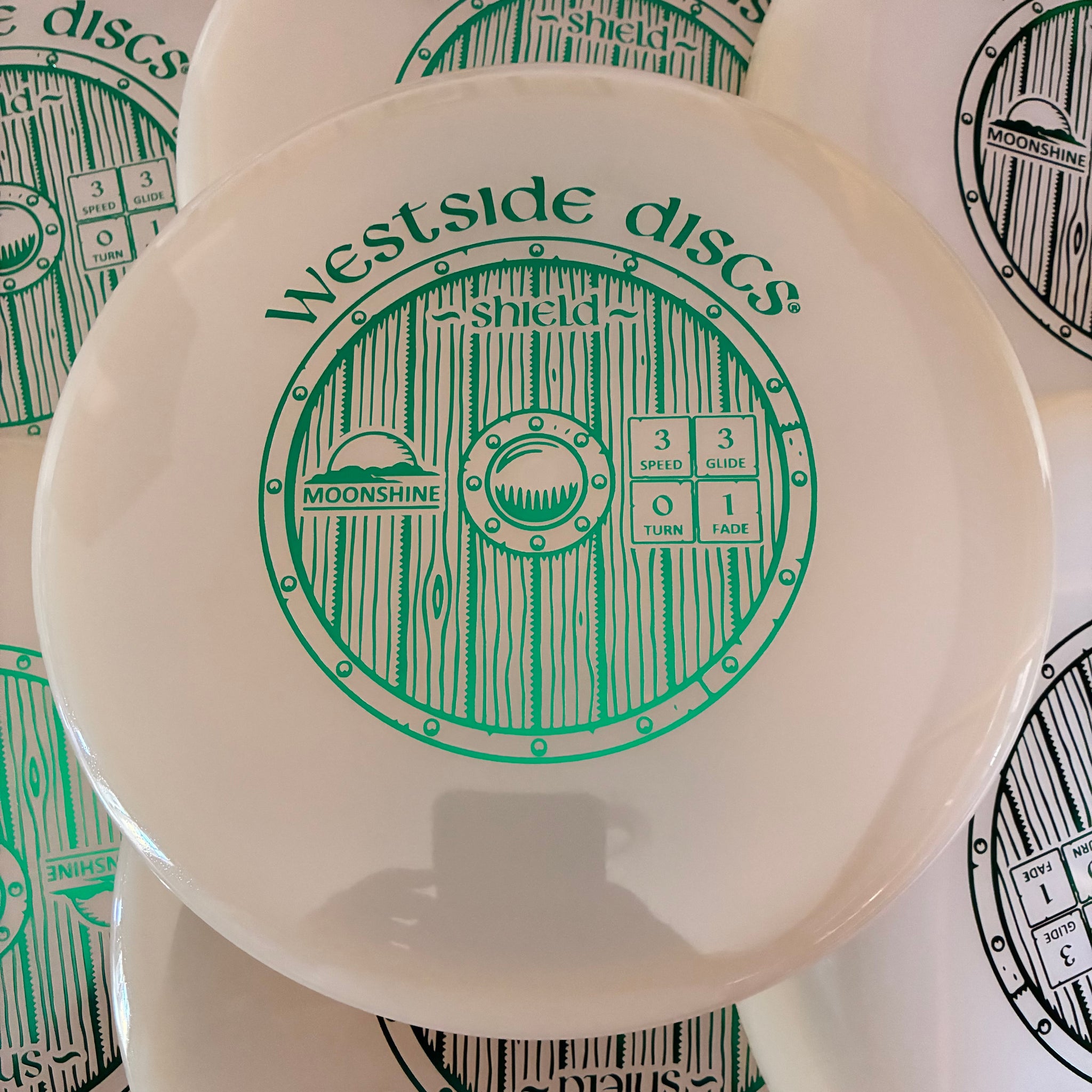 Westside Discs VIP Moonshine Glow Shield 3/3/0/1