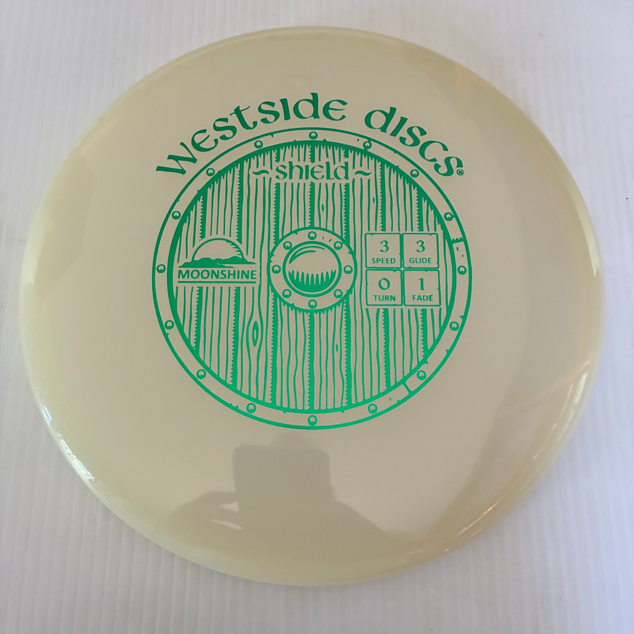 Westside Discs VIP Moonshine Glow Shield 3/3/0/1